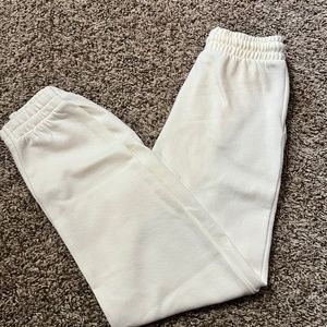 NWT Zara Sweatpants in White size Small